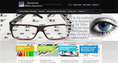 Desktop Screenshot of optometricbilling.com