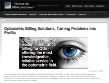 Tablet Screenshot of optometricbilling.com